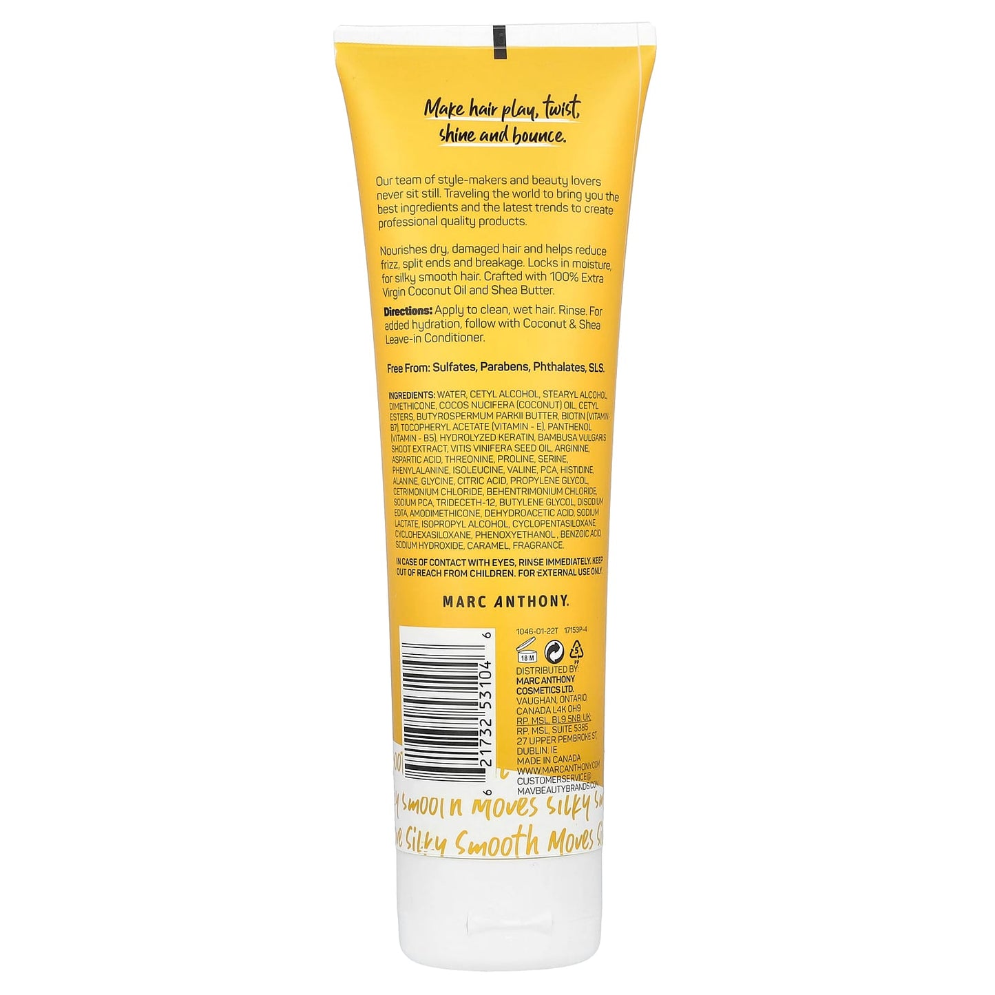 Marc Anthony, Nourishing Conditioner, Coconut & Shea , 8.45 fl oz (250 ml) - Image 2