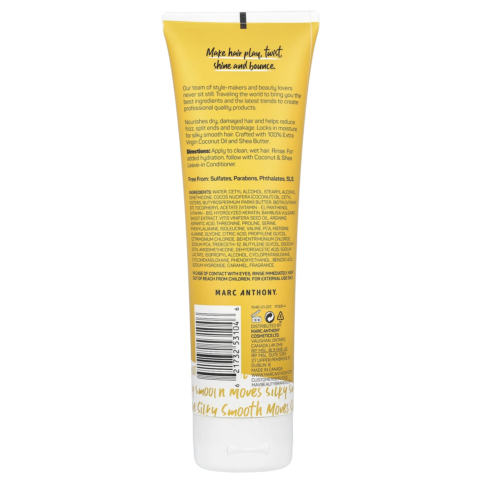 Marc Anthony, Nourishing Conditioner, Coconut & Shea , 8.45 fl oz (250 ml) - Image 2
