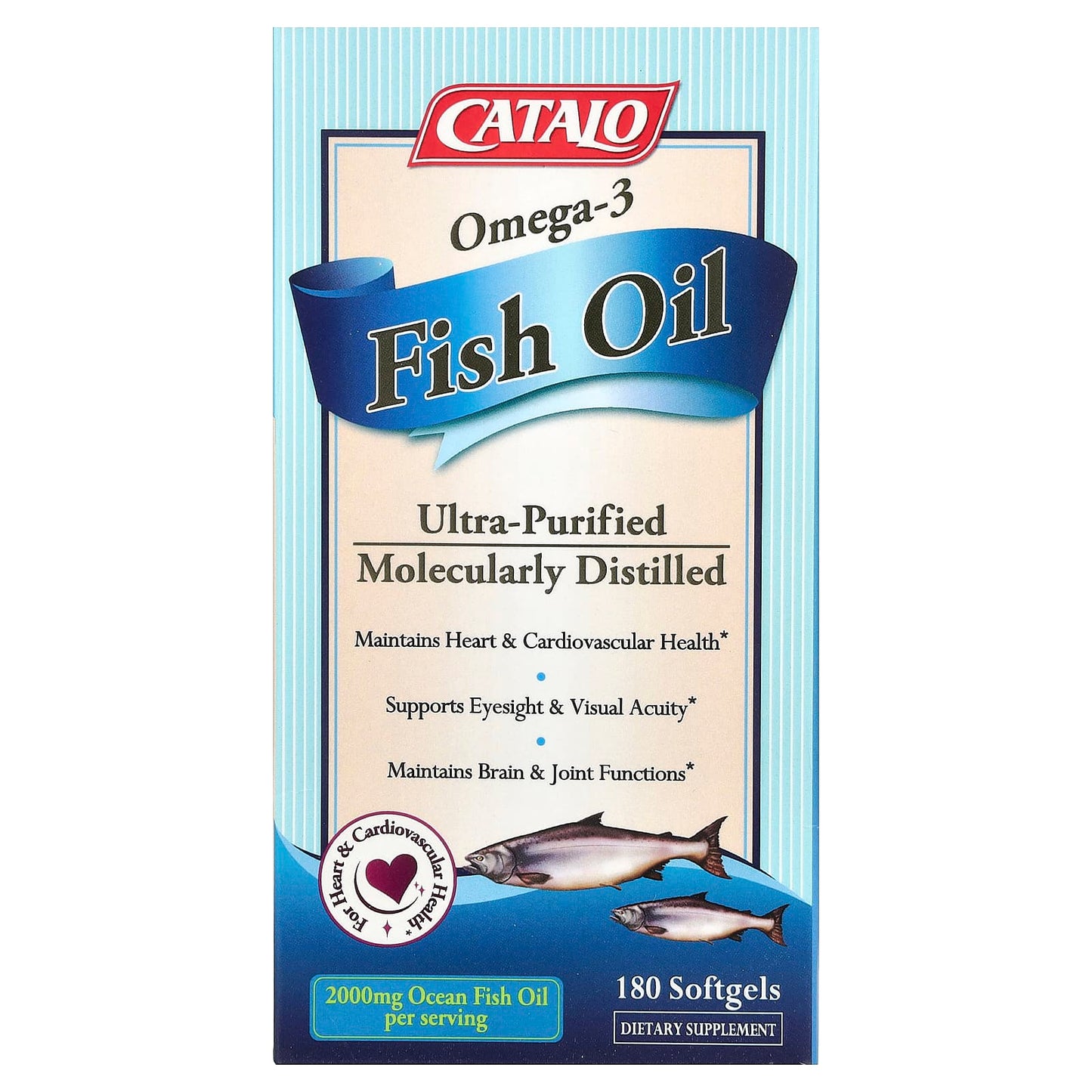 Omega-3 Fish Oil Supplement for Heart Health and Brain Function - Image 1