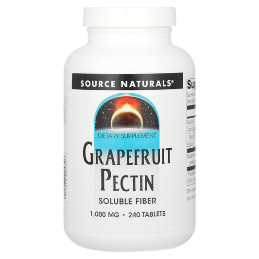 Source Naturals, Grapefruit Pectin, 240 Tablets (333 mg per Tablet) - Image 1