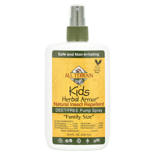 All Terrain Herbal Armor Natural Insect Repellent for Kids, 8 fl oz (240 ml) - Image 1