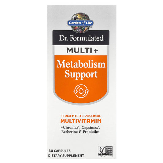 Garden of Life Dr. Formulated Multi+, Metabolism Support Vitamins & Probiotics - Image 1