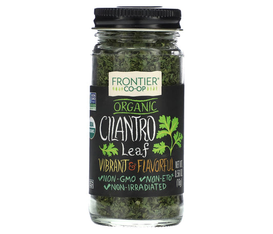 Organic Cilantro Leaf by Frontier Co-op - Non GMO & USDA Approved - Image 1
