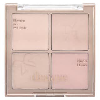 Dasique Blending Mood Cheek Palette, 4 Nourishing Shades