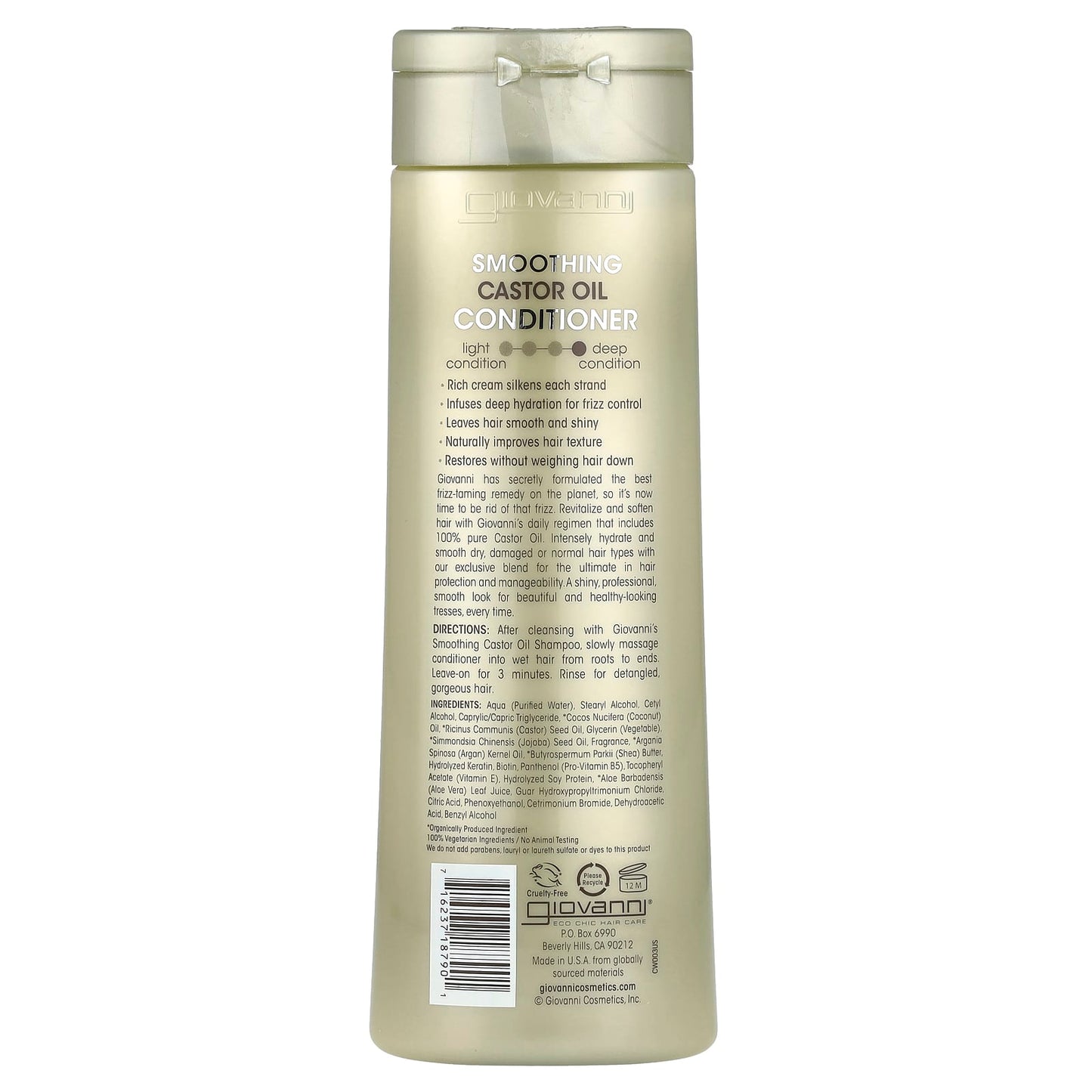 Smoothing Castor Oil Conditioner for All Hair Types - 13.5 fl oz - Image 2