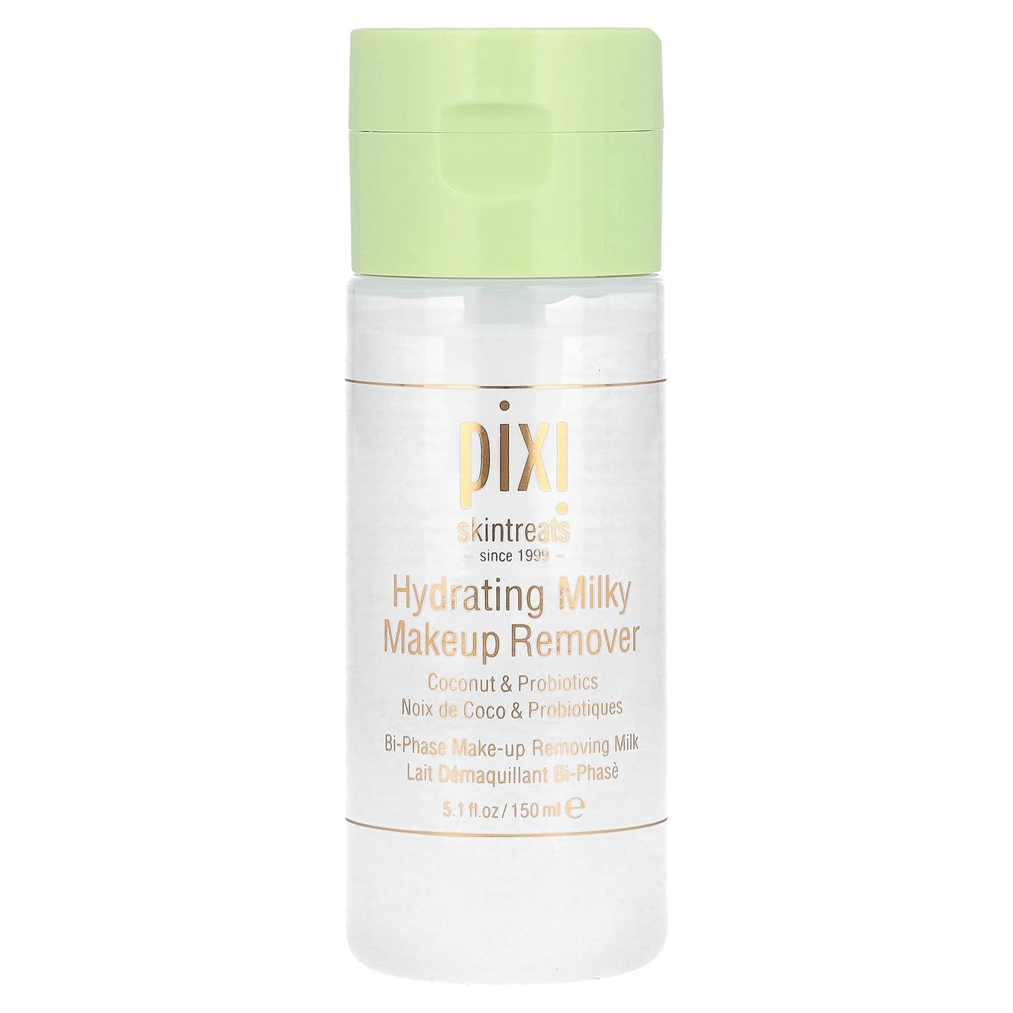 Pixi Beauty, Skintreats, Hydrating Milky Makeup Remover, 5.1 fl oz (150 ml) - Image 1