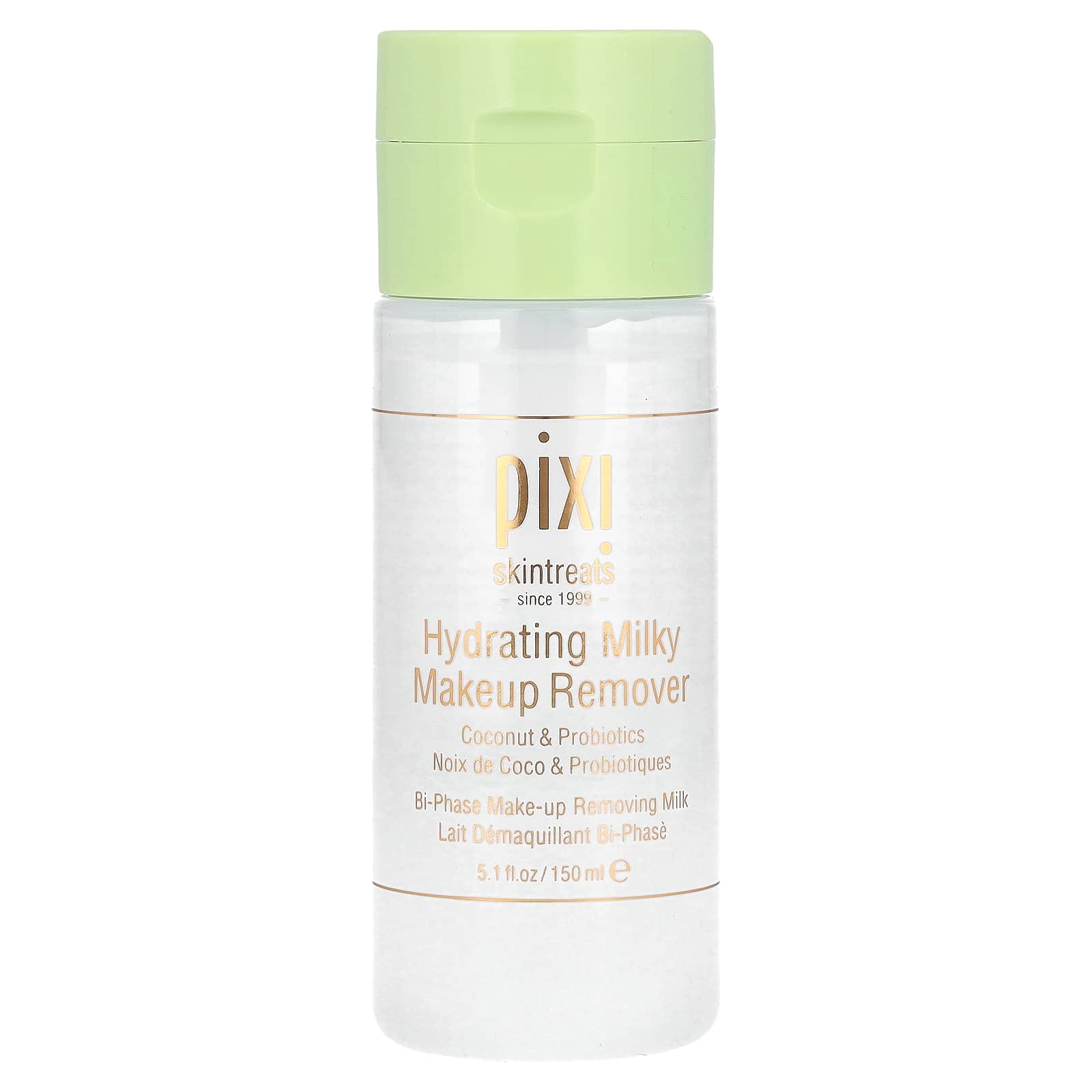 Pixi Beauty, Skintreats, Hydrating Milky Makeup Remover, 5.1 fl oz (150 ml) - Image 1