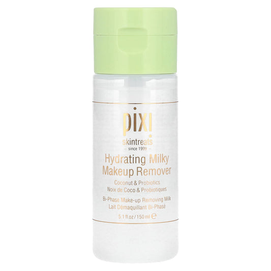 Pixi Beauty, Skintreats, Hydrating Milky Makeup Remover, 5.1 fl oz (150 ml) - Image 1