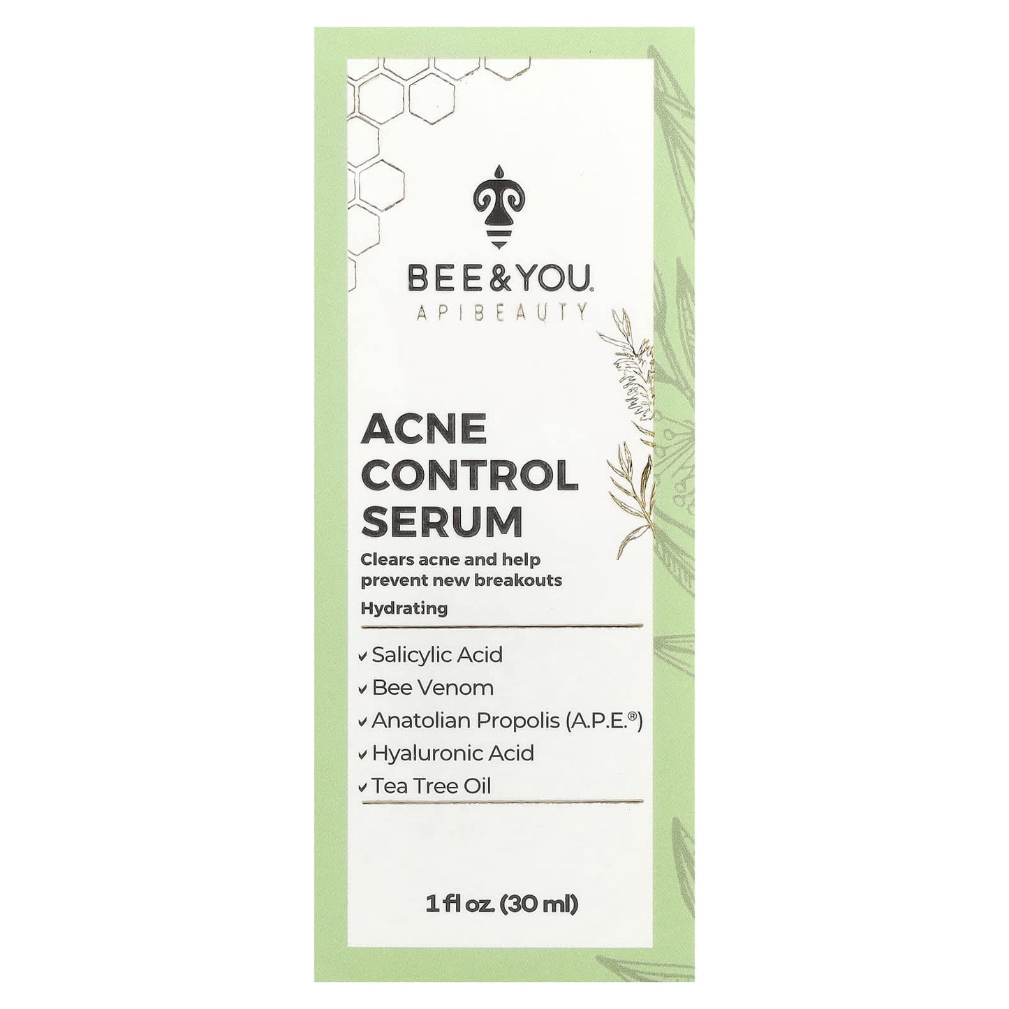 Acne Control Serum | 99% Natural, Hydrating, and Dermatologically Tested - Image 2