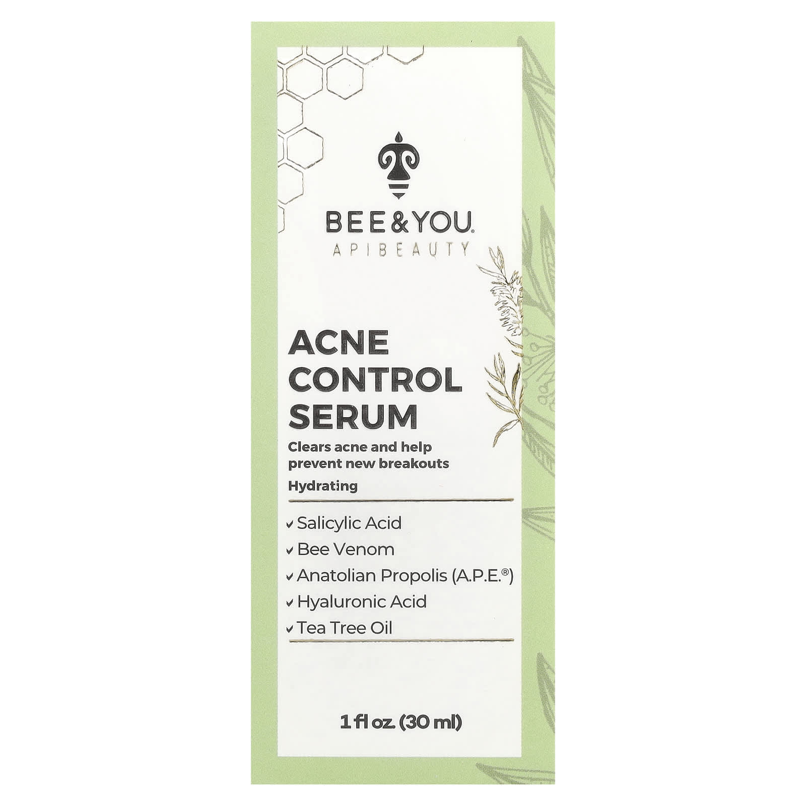 Acne Control Serum | 99% Natural, Hydrating, and Dermatologically Tested - Image 2