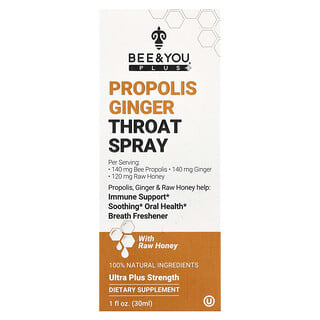 Boost Your Immune System with Bee & You Propolis Ginger Throat Spray