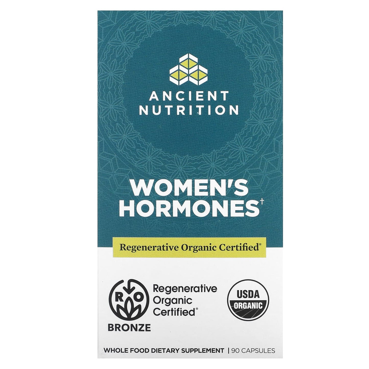 Ancient Nutrition Women's Hormone Support Capsules 90 Count - Image 1