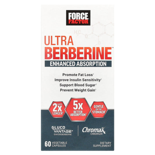 Force Factor Ultra Berberine for Blood Sugar Support & Weight Loss - Image 1