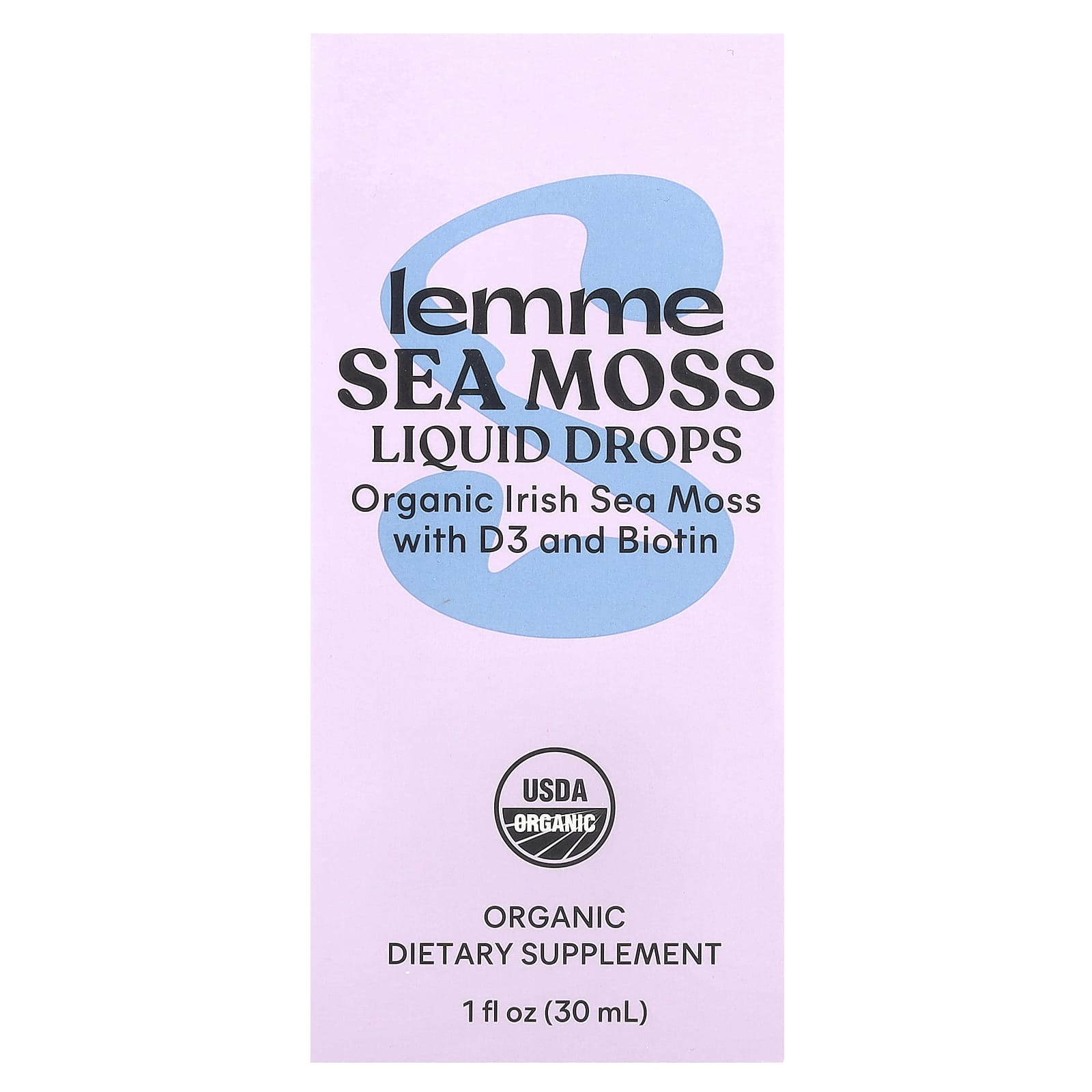 Lemme, Organic Sea Moss Liquid Drops, 1 fl oz (30 ml) - Image 2