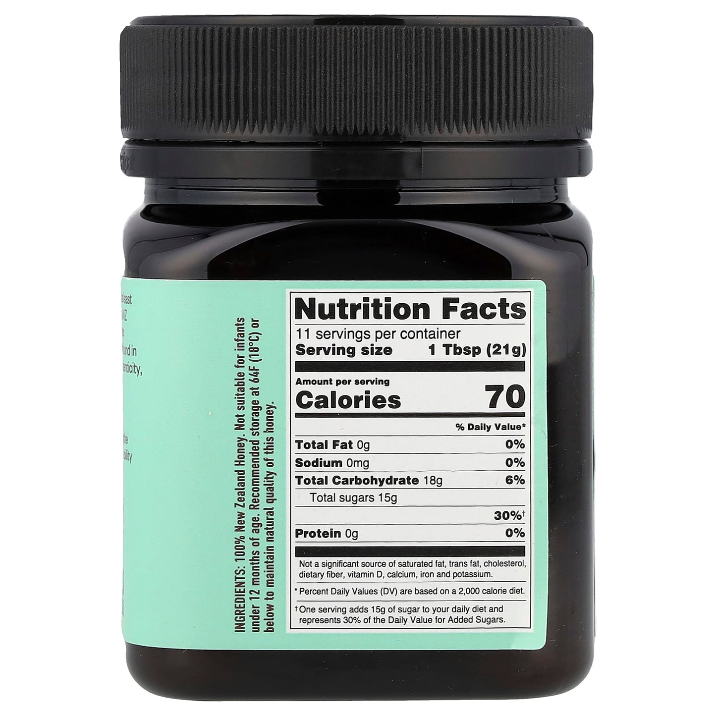 Egmont Manuka Honey, UMF 10+ & MGO 265+, Raw & Unpasteurized, 250g - Image 2