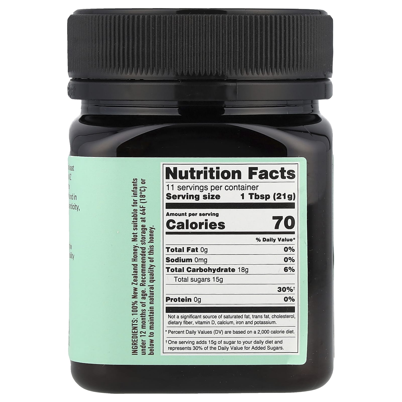 Egmont Manuka Honey, UMF 10+ & MGO 265+, Raw & Unpasteurized, 250g - Image 2