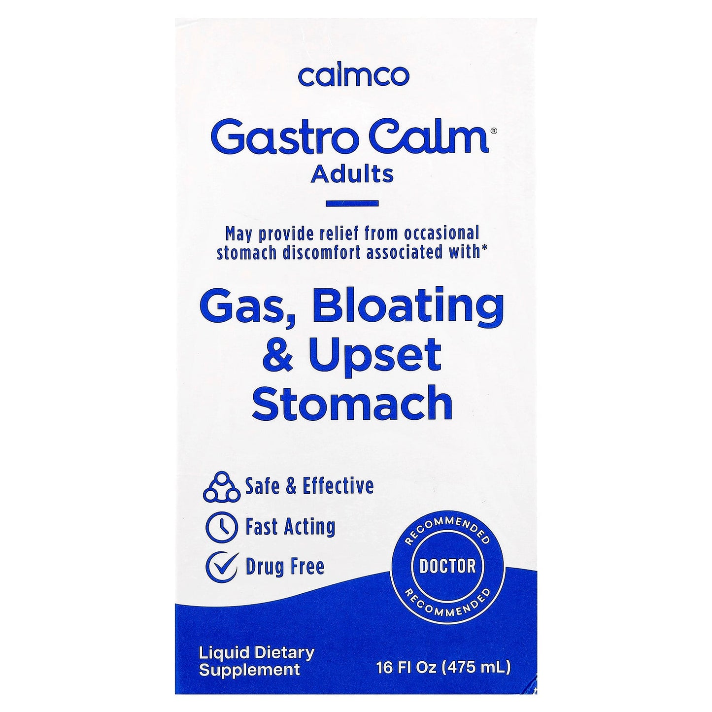 Gastro Calm: Fast-Acting Relief for Gas, Bloating & Upset Stomach - Image 1