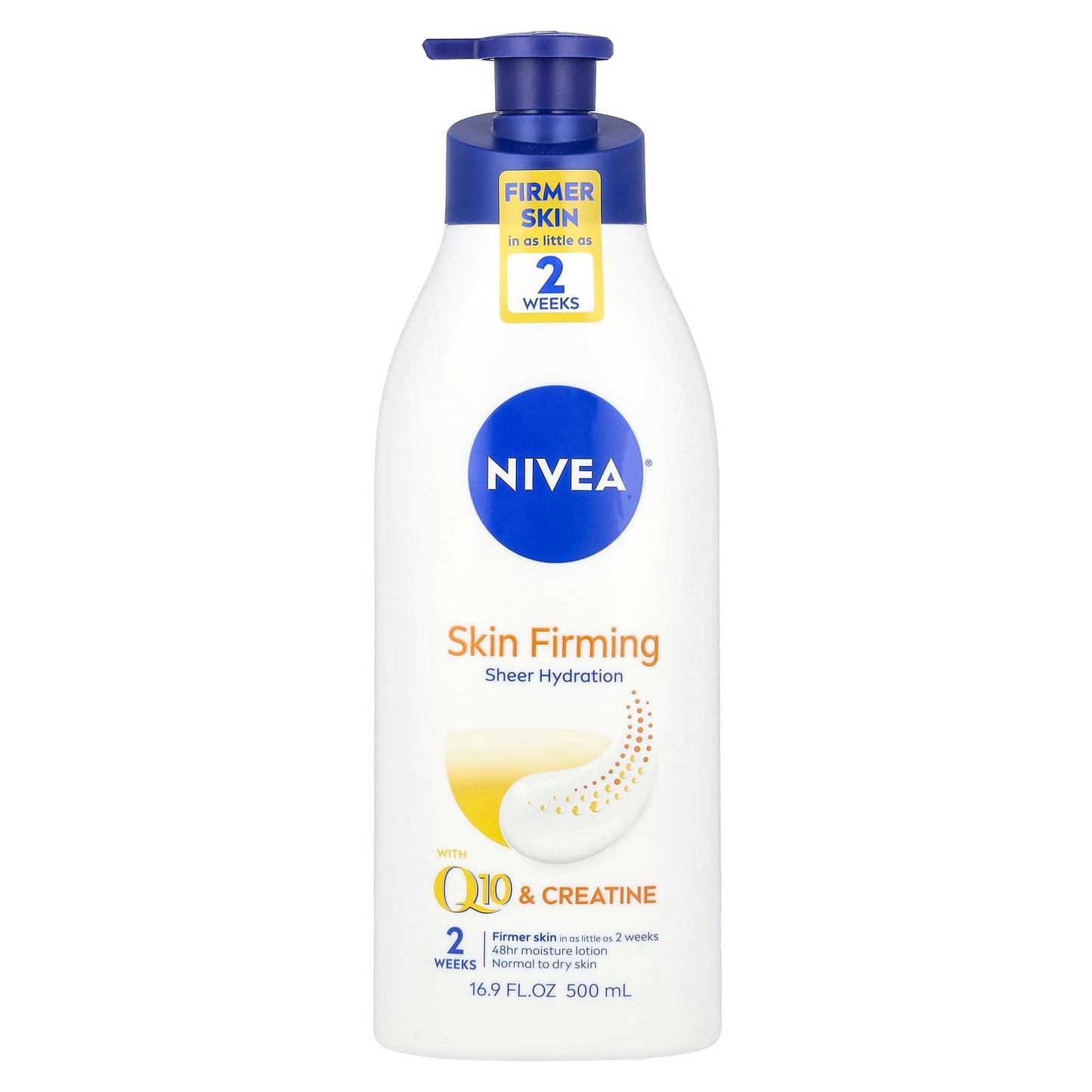 Nivea, Skin Firming Sheer Hydration Body Lotion, 16.9 fl oz (500 ml) - Image 1