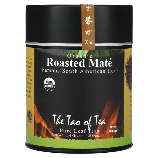 The Tao of Tea, Organic Roasted Mate, 4 oz (114 g) - Image 1