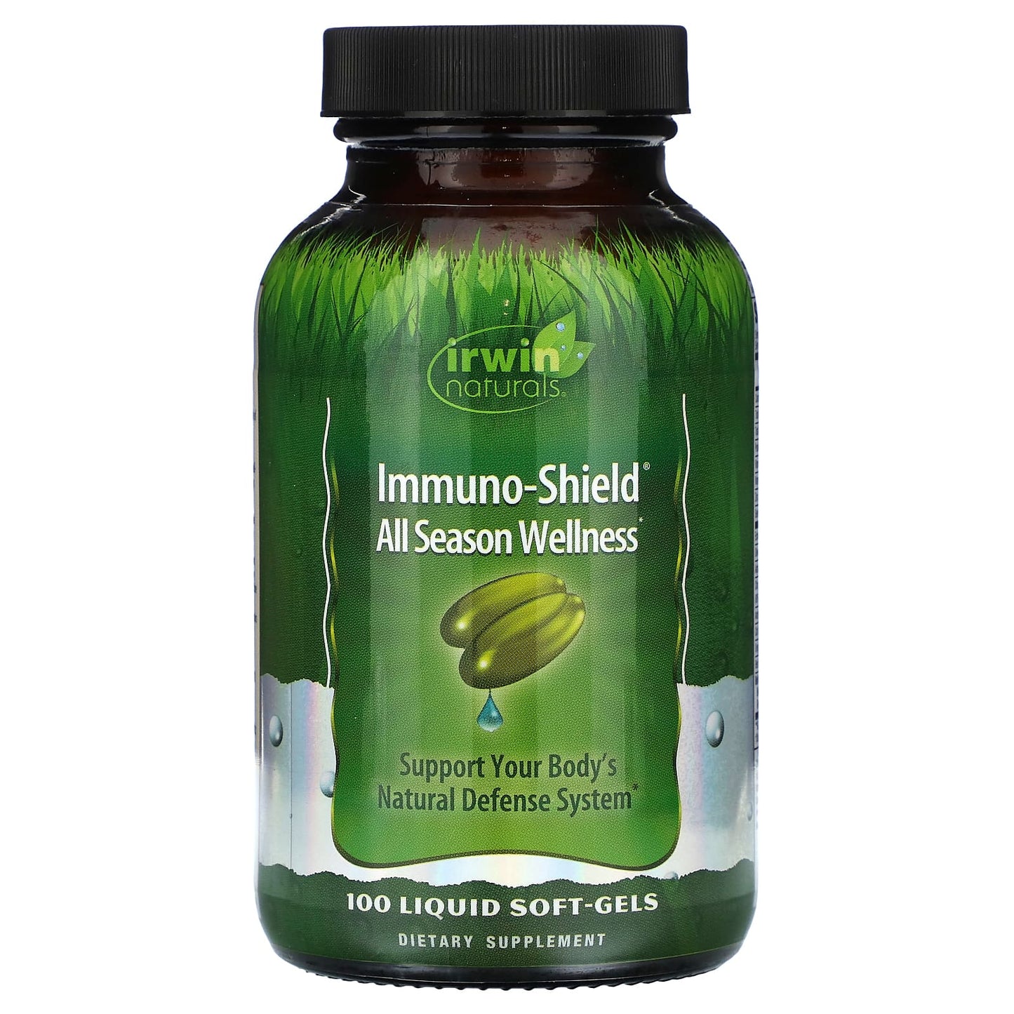 Irwin Naturals Immuno-Shield All Season Wellness 100 Liquid Soft-Gels - Image 1