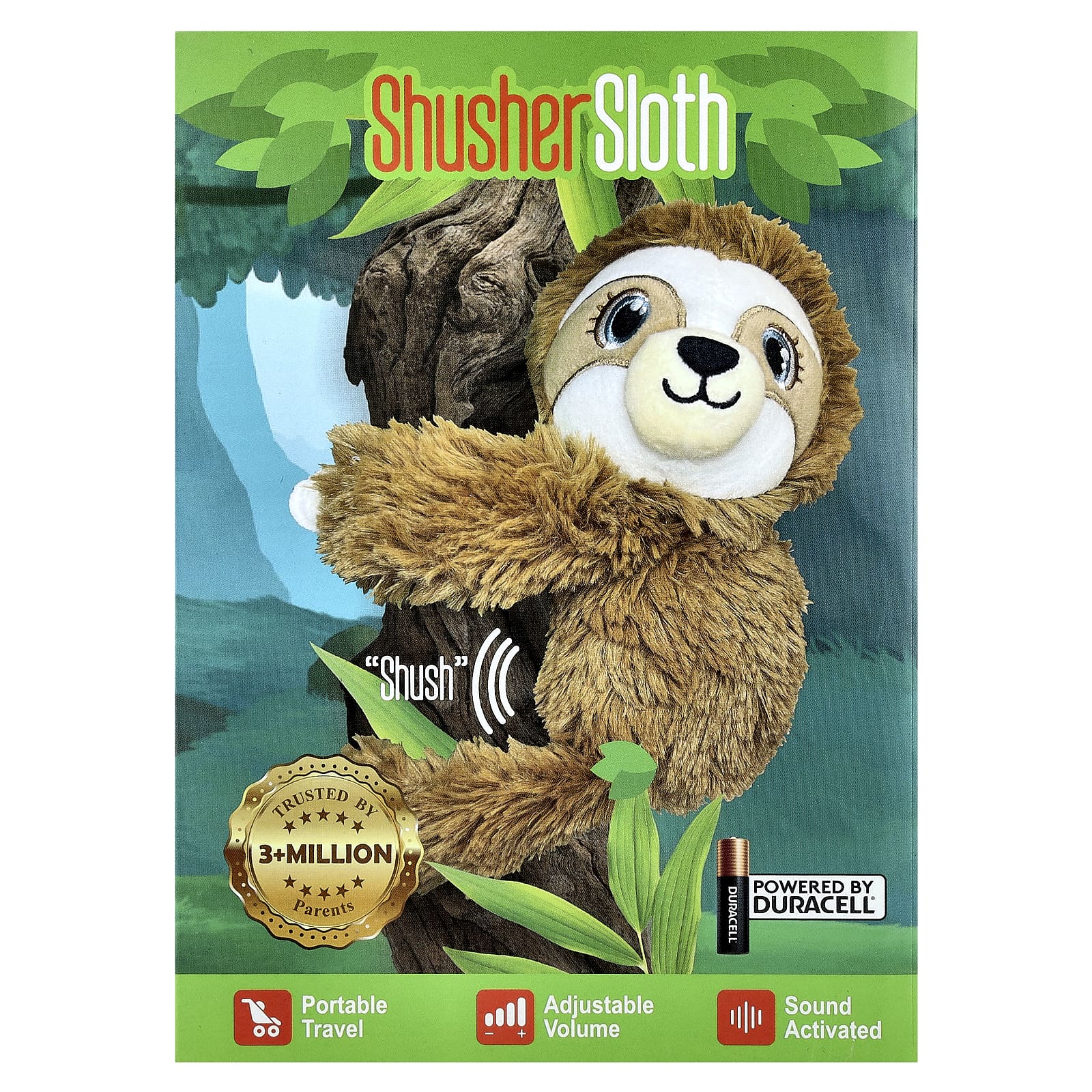 Baby Shusher Sloth - Soothing Sound Machine for Babies - Image 1