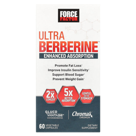 Force Factor Ultra Berberine for Blood Sugar Support & Weight Loss - Image 1