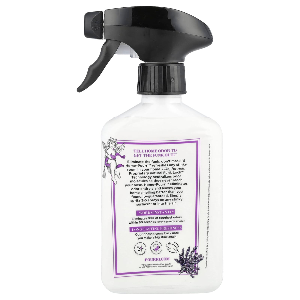 Poo-Pourri, Home-Pourri™ Air + Fabric, Multi- Purpose Odor Eliminator, Lavender Sage, 11 fl oz (325 ml) - Image 2