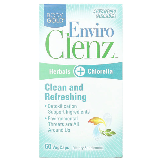 Enviro Clenz Advanced Detox Formula by BodyGold - 60 VegCaps - Image 1