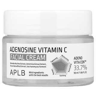 APLB Vitamin C Adenosine Facial Cream for Brighter Skin - 1.86 fl oz