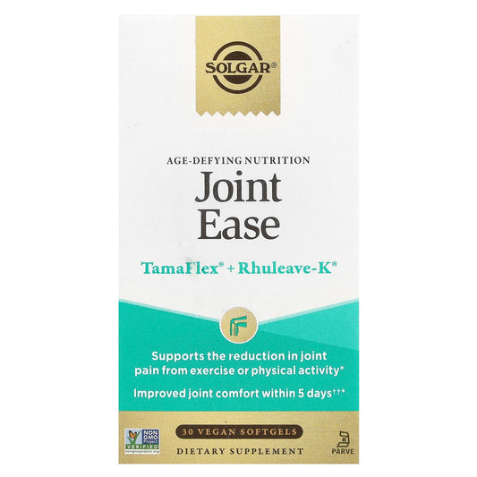 Solgar, Age Defying Nutrition, Joint Ease, 30 Vegan Softgels - Image 1