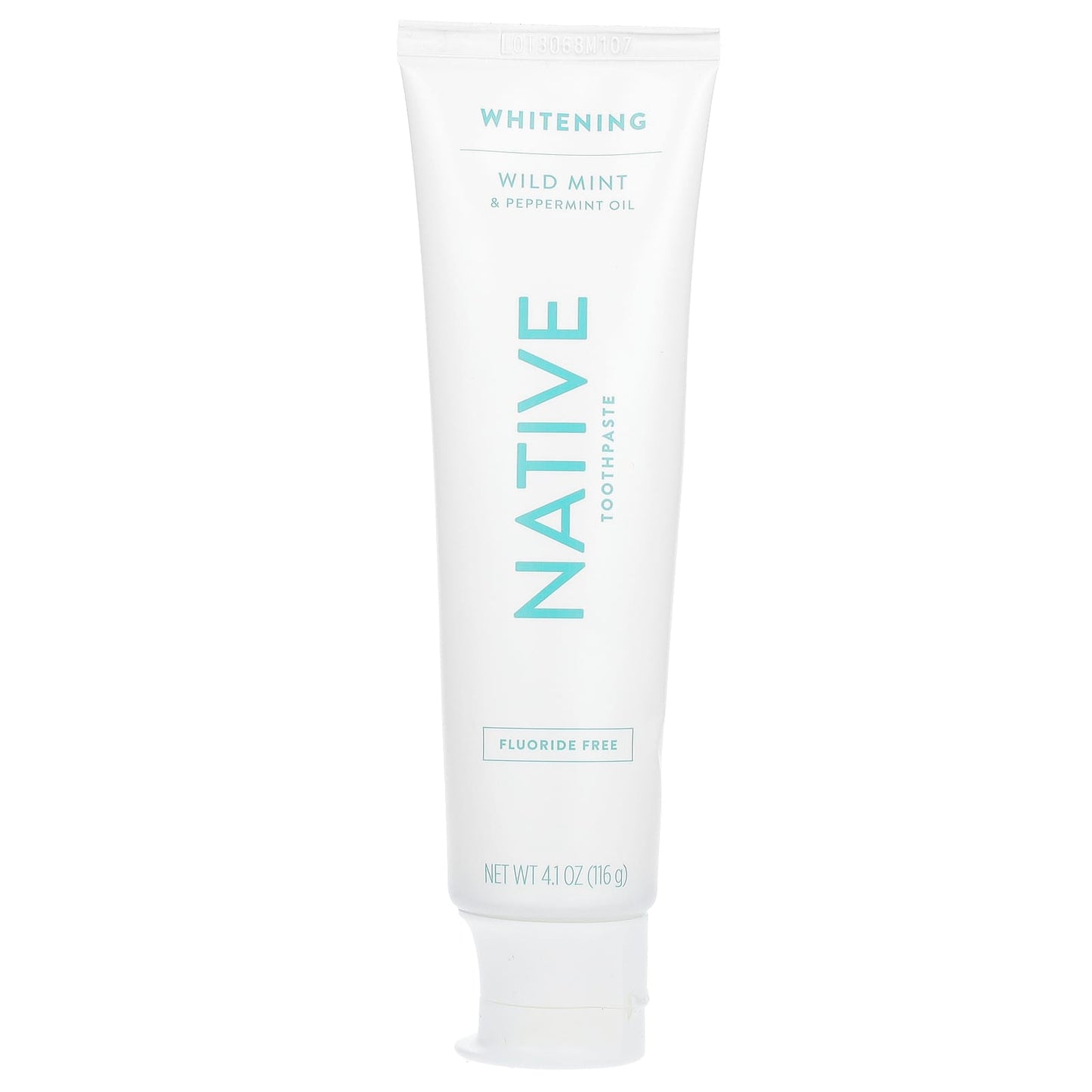 Native, Whitening Fluoride Free Toothpaste, Wild Mint & Peppermint Oil, 4.1 oz (116 g) - Image 1
