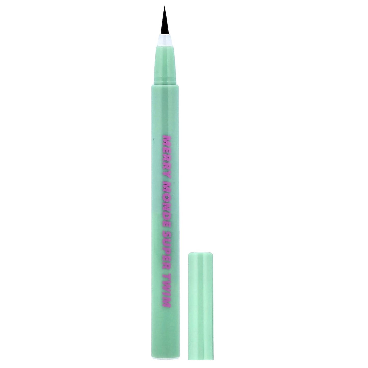 Merrymonde, Super Twim Pen Eyeliner, 01 Vivid Black, 0.02 fl oz (0.5 ml) - Image 1