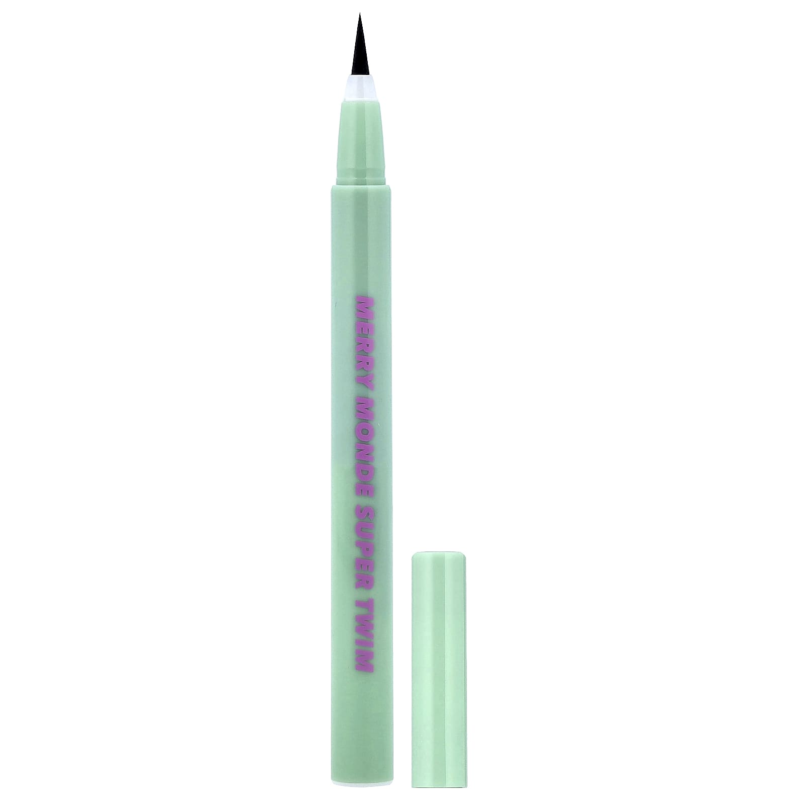 Merrymonde, Super Twim Pen Eyeliner, 01 Vivid Black, 0.02 fl oz (0.5 ml) - Image 1