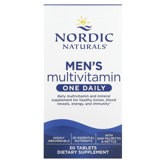 Nordic Naturals, Men's Multivitamin, One Daily, 30 Tablets - Image 1