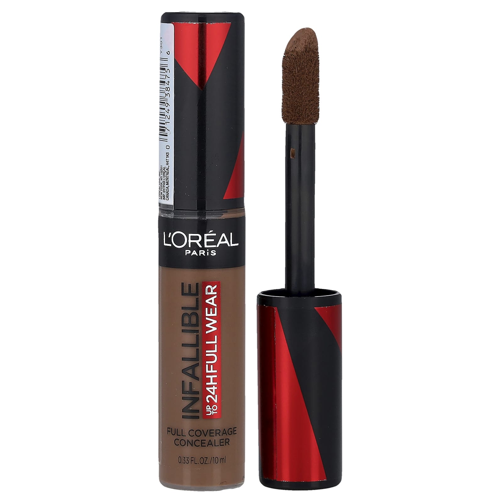 L'Oréal, Infallible, Full Coverage Concealer, 430 Mocha, 0.33 fl oz (10 ml) - Image 1