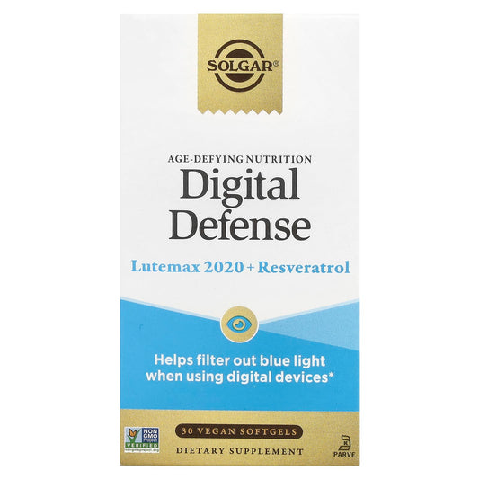 Solgar, Age-Defying Nutrition, Digital Defense, 30 Vegan Softgels - Image 1