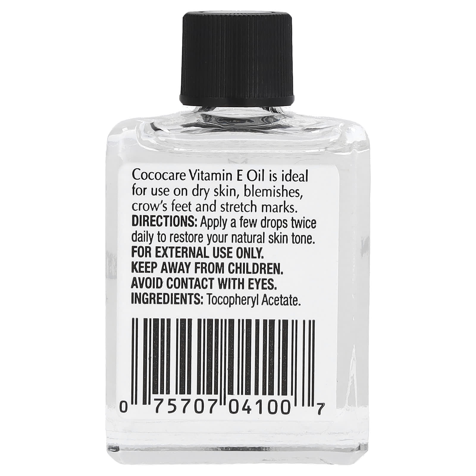 Vitamin E Oil for Skin, 100% Pure, 0.5 fl oz (15 ml) | Cococare - Image 2