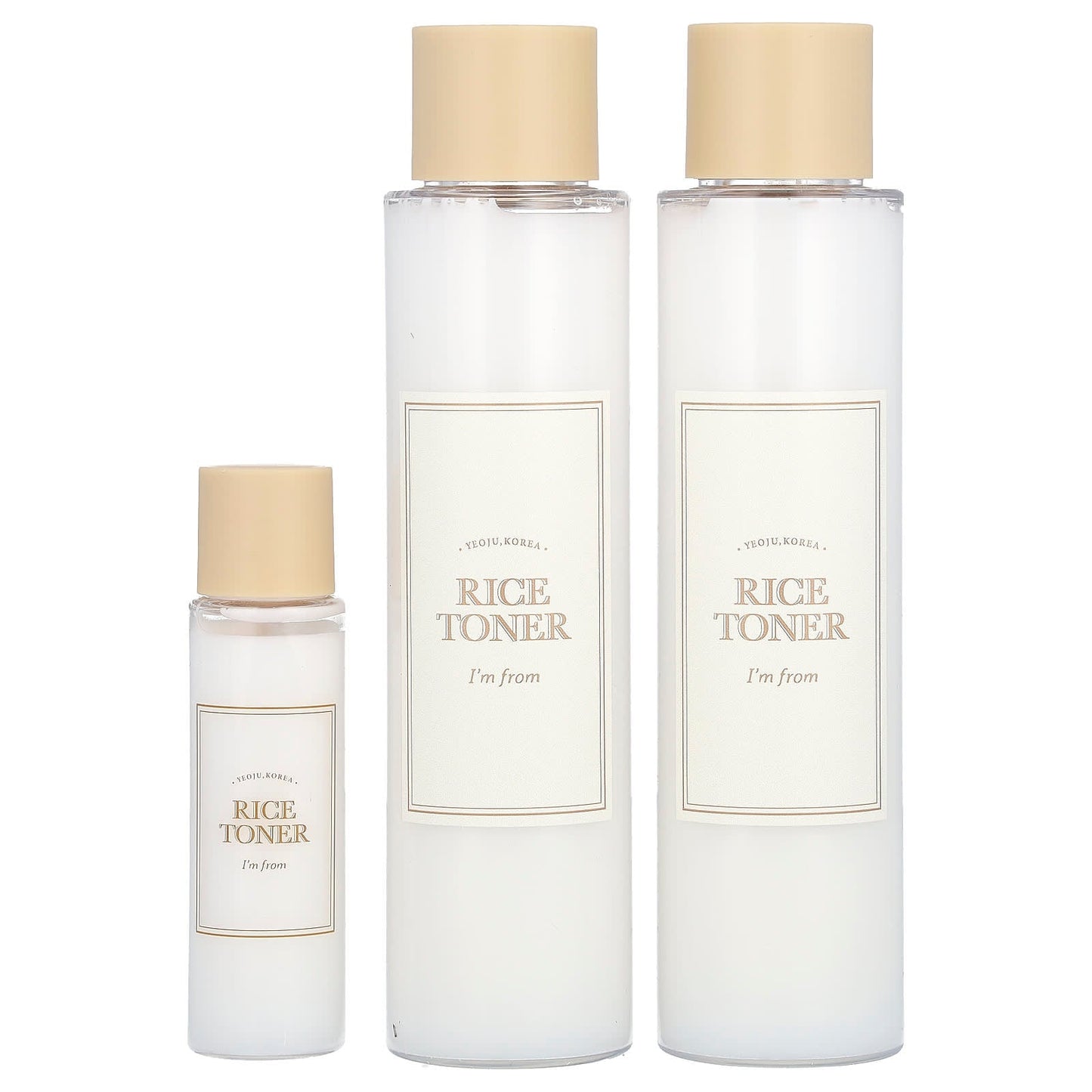 Rice Toner Special Set by I'm From for Balanced Glowing Skin - Image 1