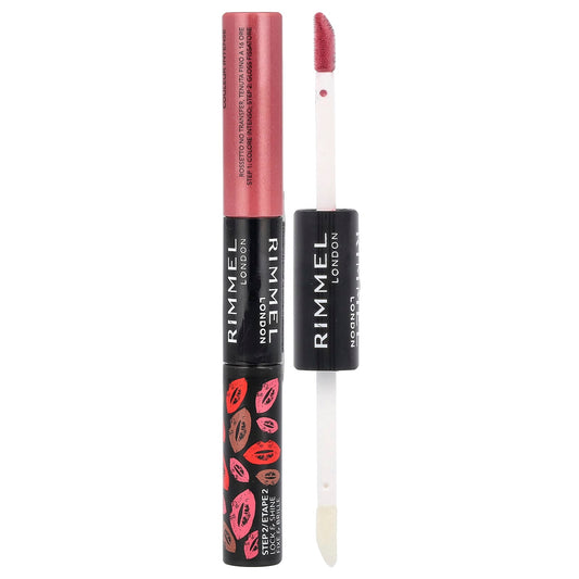 Rimmel London, Provocalips, 16HR Kiss Proof Lip Color, 430 Wish Upon a Berry, 0.14 fl oz (4 ml) / 0.1 fl oz (3 ml) - Image 1