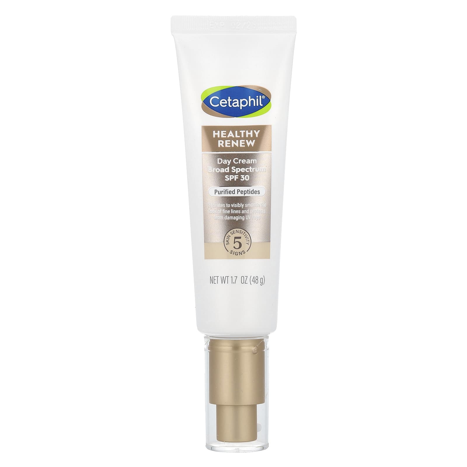 Cetaphil Healthy Renew Day Cream, SPF 30, Fragrance Free, 1.7 oz - Image 1