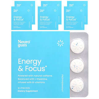 Boost Energy & Mental Focus with NeuroGum Peppermint Chewing Gum