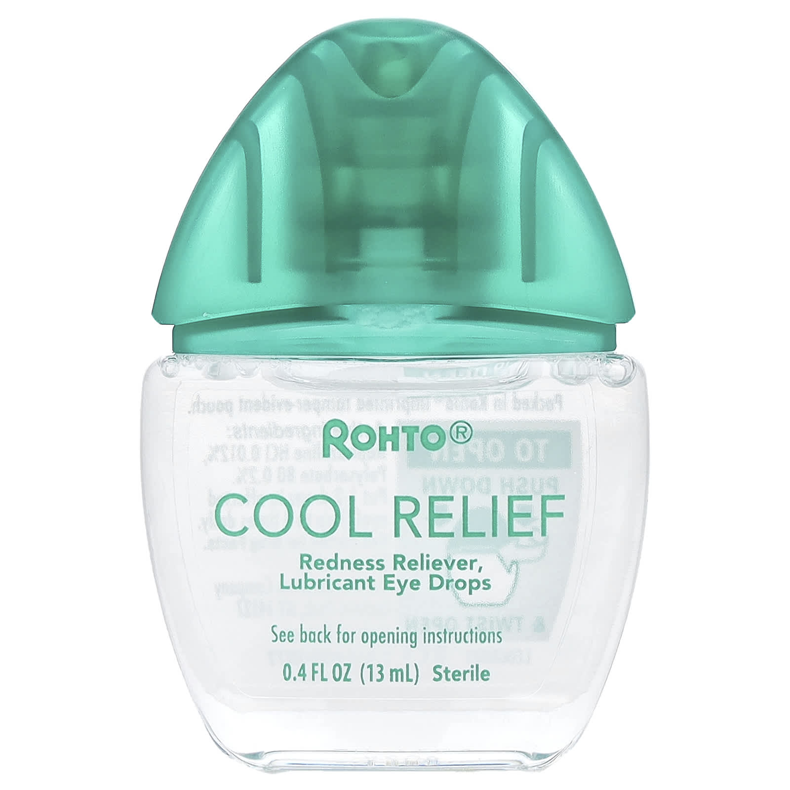 Rohto, Cooling Eye Drops, Cool Relief, 0.4 fl oz (13 ml) - Image 1