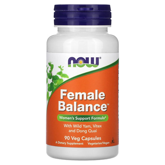NOW Foods, Female Balance, 90 Veg Capsules - Image 1