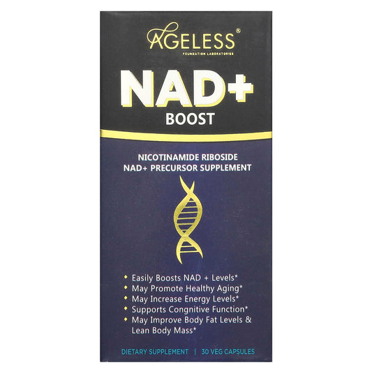Boost NAD+ Levels for Healthy Aging & Energy with Ageless Foundation Labs - Image 1