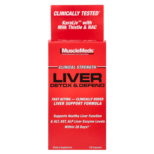 MuscleMeds, Liver Detox & Defend™, 120 Capsules - Image 1