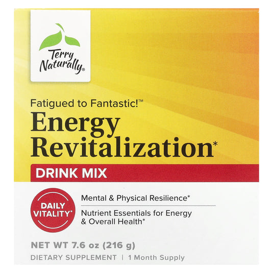 Terry Naturally, Fatigued to Fantastic!™ Energy Revitalization Drink Mix, 7.6 oz (216 g) - Image 1