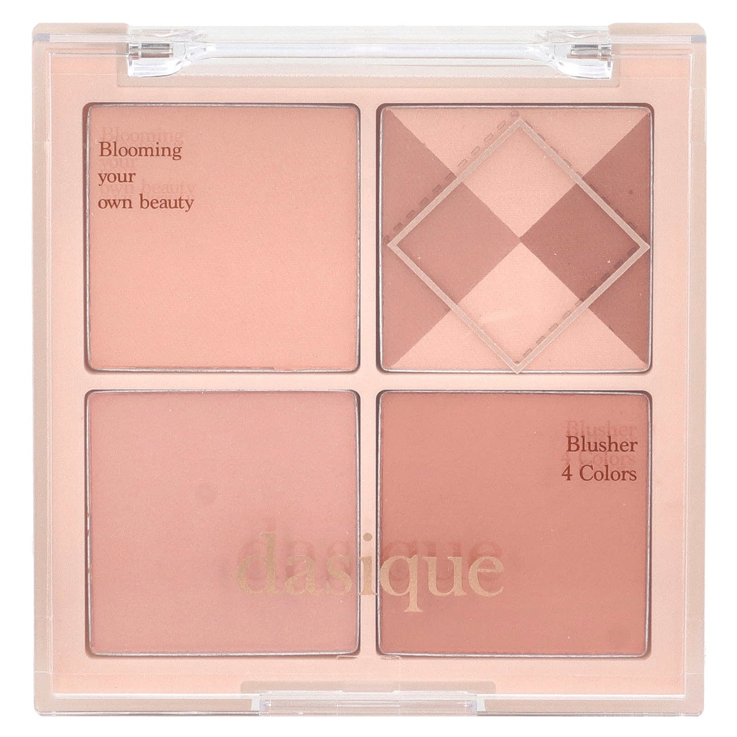 Dasique Blending Mood Cheek Palette - 4 Shades for Smooth, Flawless Skin - Image 1