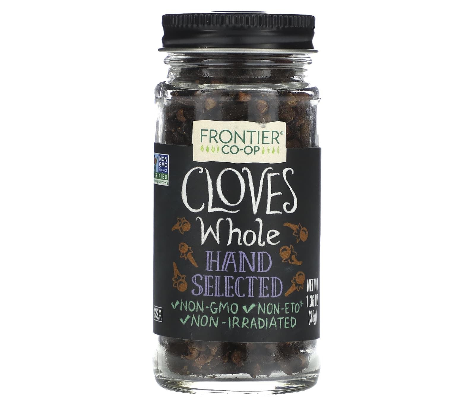 Frontier Co-op Whole Cloves, Non-GMO & Kosher, 1.36 oz - Image 1
