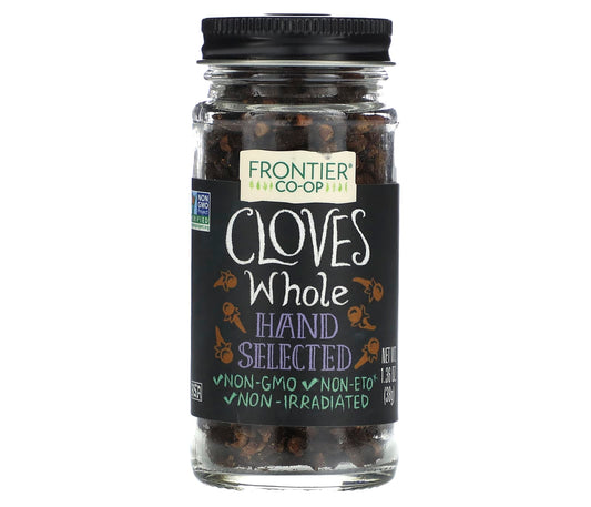 Frontier Co-op Whole Cloves, Non-GMO & Kosher, 1.36 oz - Image 1