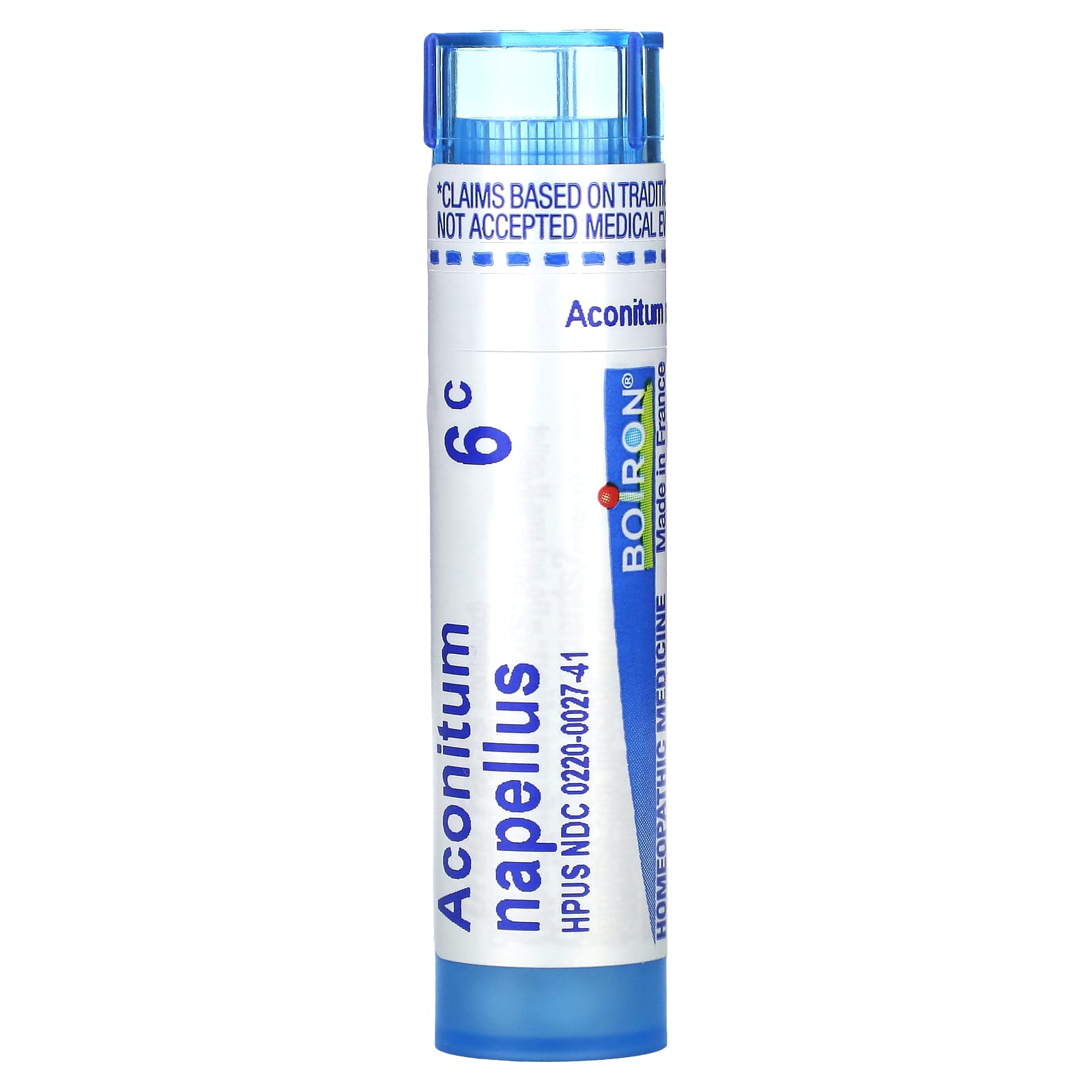 Boiron Aconitum Napellus Fever Relief Homeopathic Pellets, 80 Count - Image 1